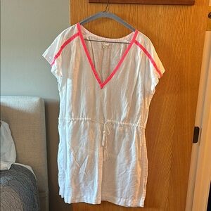 J Crew White Cover Up